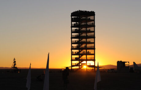 Burning Man Tower